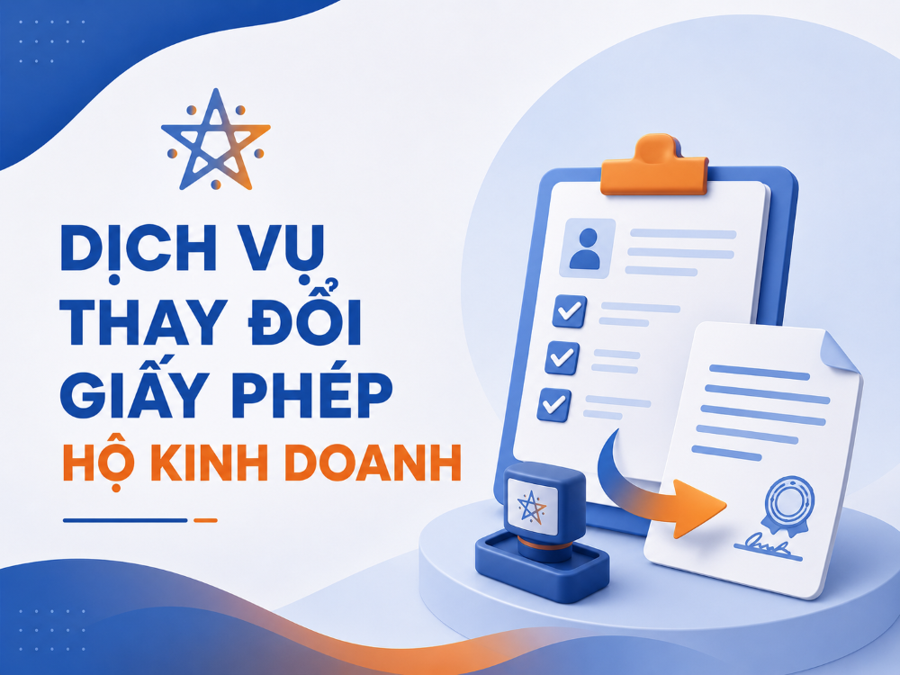 Thay đổi giấy phép hộ kinh doanh
