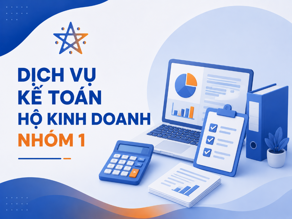 Dịch vụ kế toán hộ kinh doanh nhóm 1