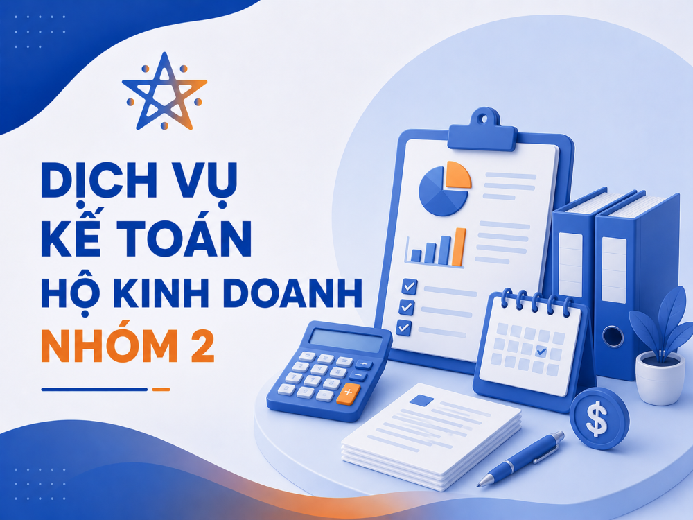 Dịch vụ kế toán hộ kinh doanh nhóm 2
