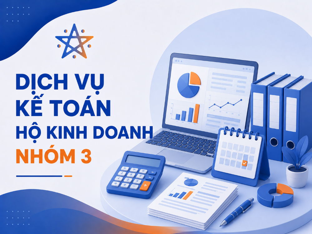 Dịch vụ kế toán hộ kinh doanh nhóm 3
