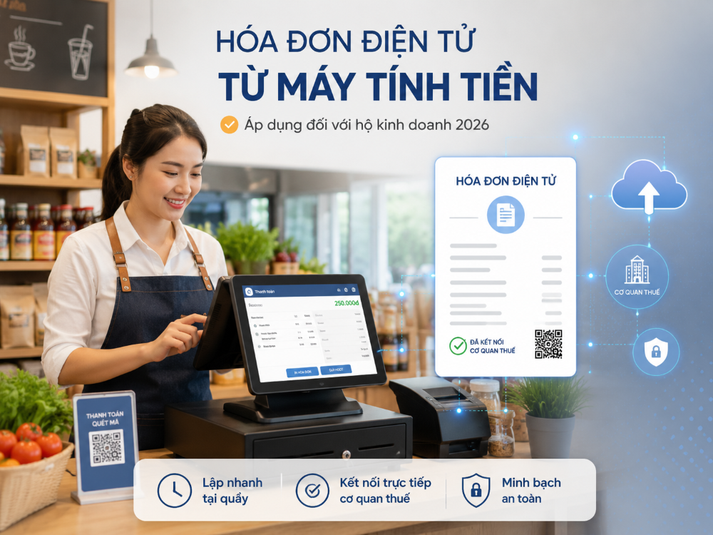 Hộ kinh doanh nào phải sử dụng hóa đơn điện tử từ máy tính tiền?