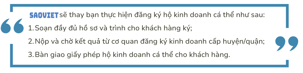 Dịch vụ thành lập hộ kinh doanh cá thể