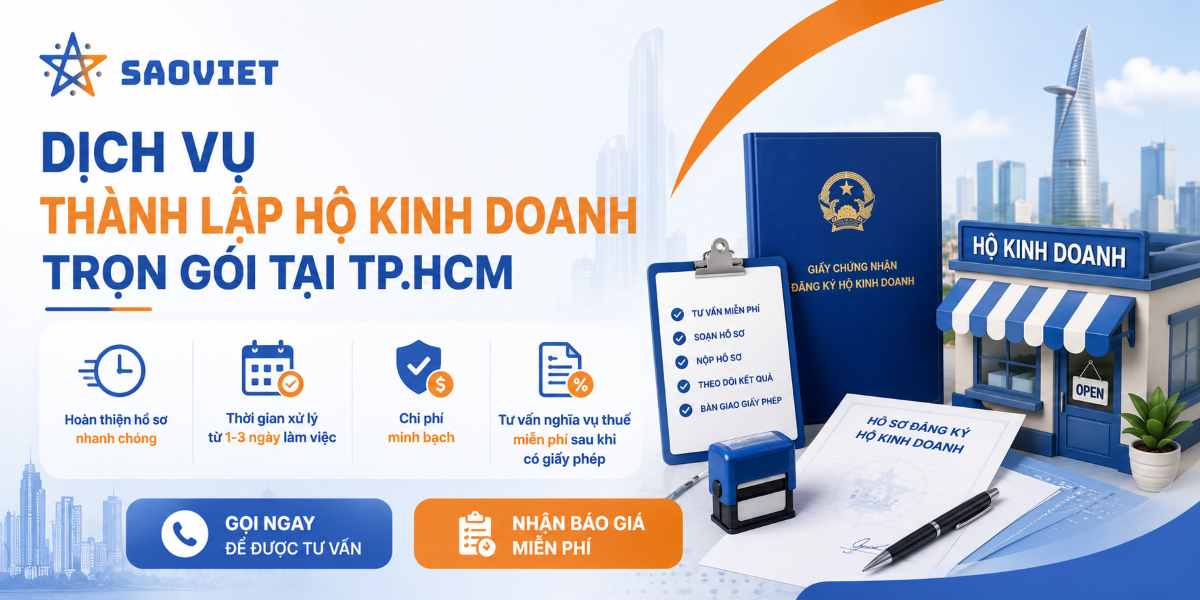 Thành lập hộ kinh doanh