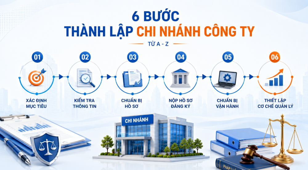 Dịch vụ thành lập chi nhánh công ty