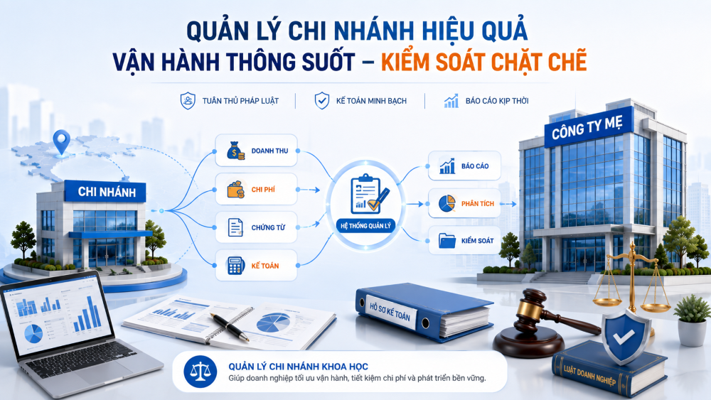 Dịch vụ thành lập chi nhánh công ty