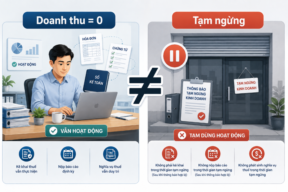 Doanh nghiệp không phát sinh doanh thu có phải kê khai thuế không?